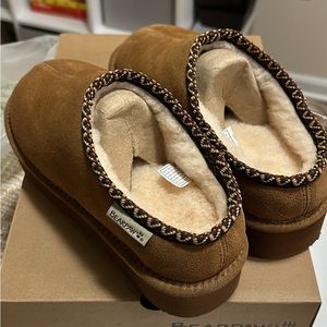 bearpaw platform slippers